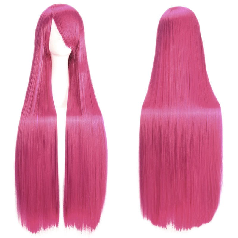 Classic Universal Color Hair Anime Fiber Long Straight Wig