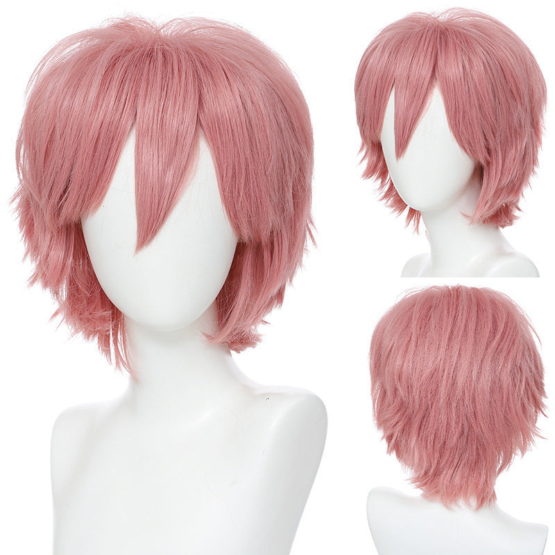 Short Hair Closing Face Top Optional Mao Style Cos Wig