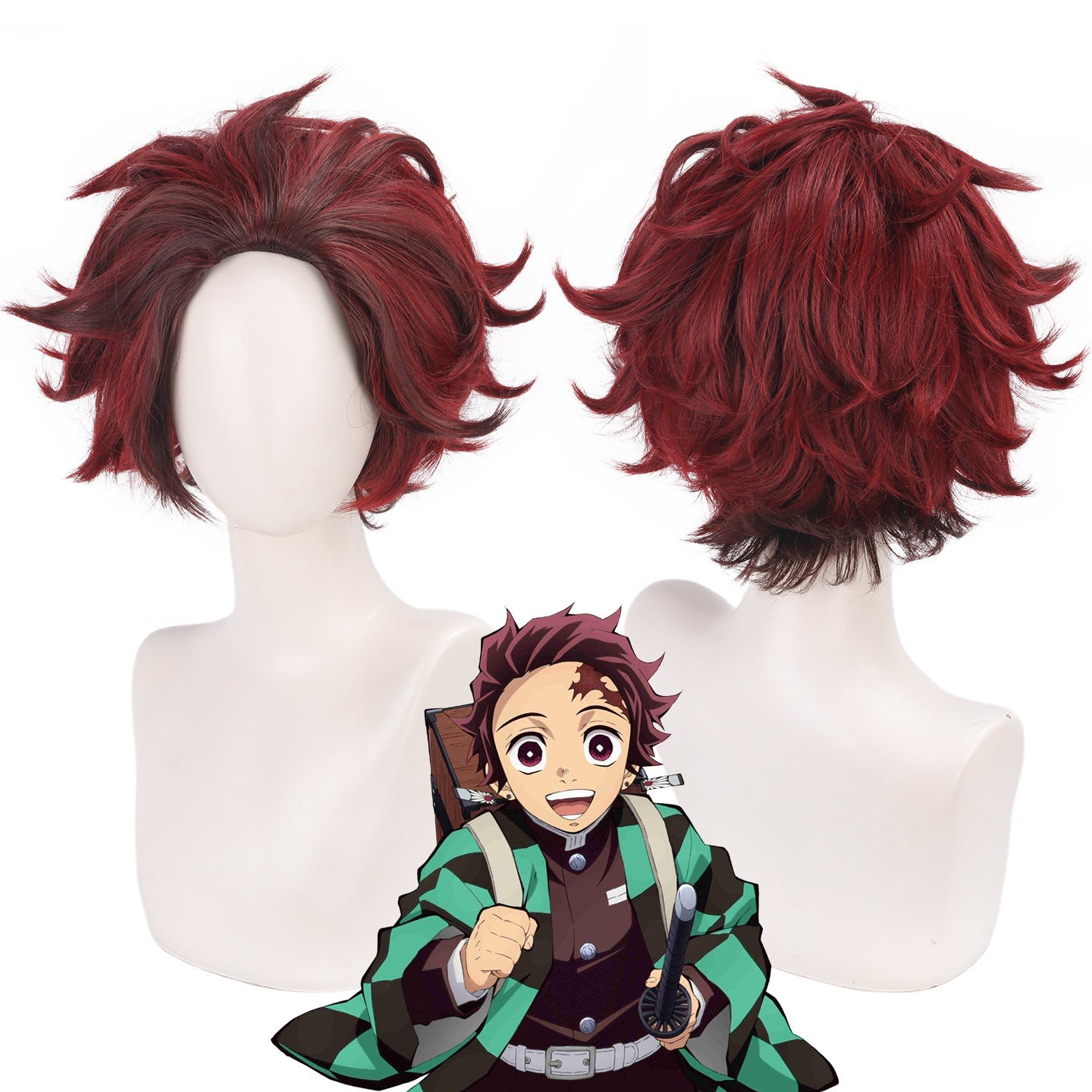 No Full My Wife Anime Kitchen Cos Wig