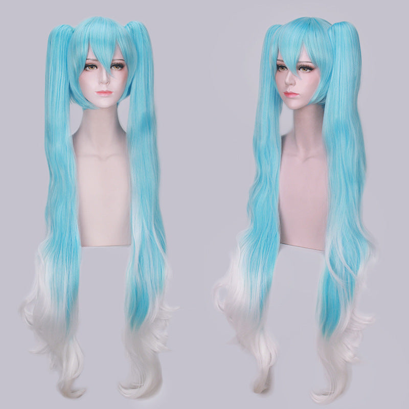 V Home Snow Cherry Blossom Black Rock Cos Wig