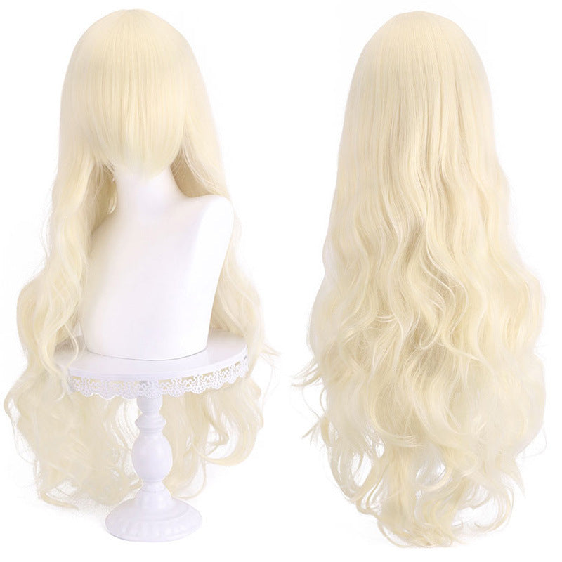 Curly Hair Universal High Quality Thickened Airy Curl Head Cover Cos Wig