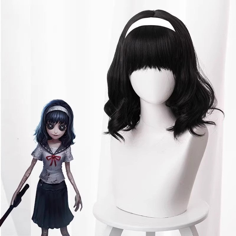 Egg Puff Party Double Ponytail Linkage Simulation Cos Wig