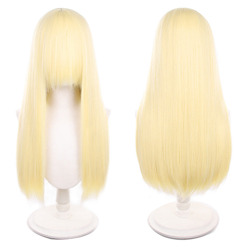 Universal Long Straight Weight Shape Head Cos Wig