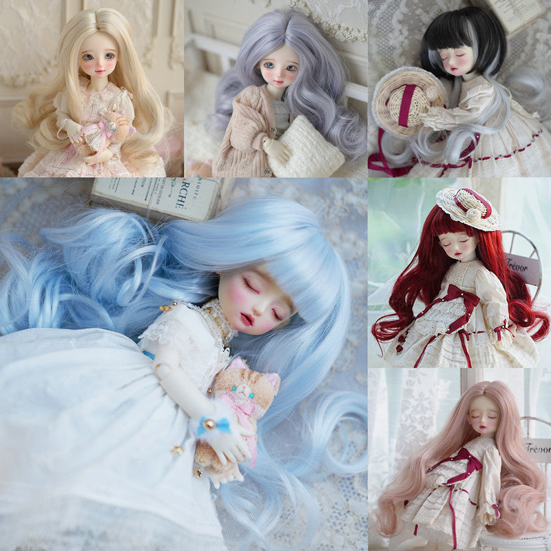 Doll Work Point Points Change Hair Soft Silk Other Wig