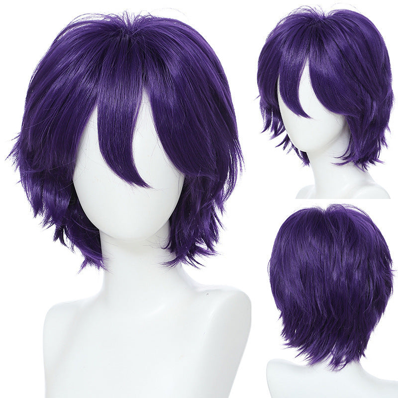 Short Hair Closing Face Top Optional Mao Style Cos Wig