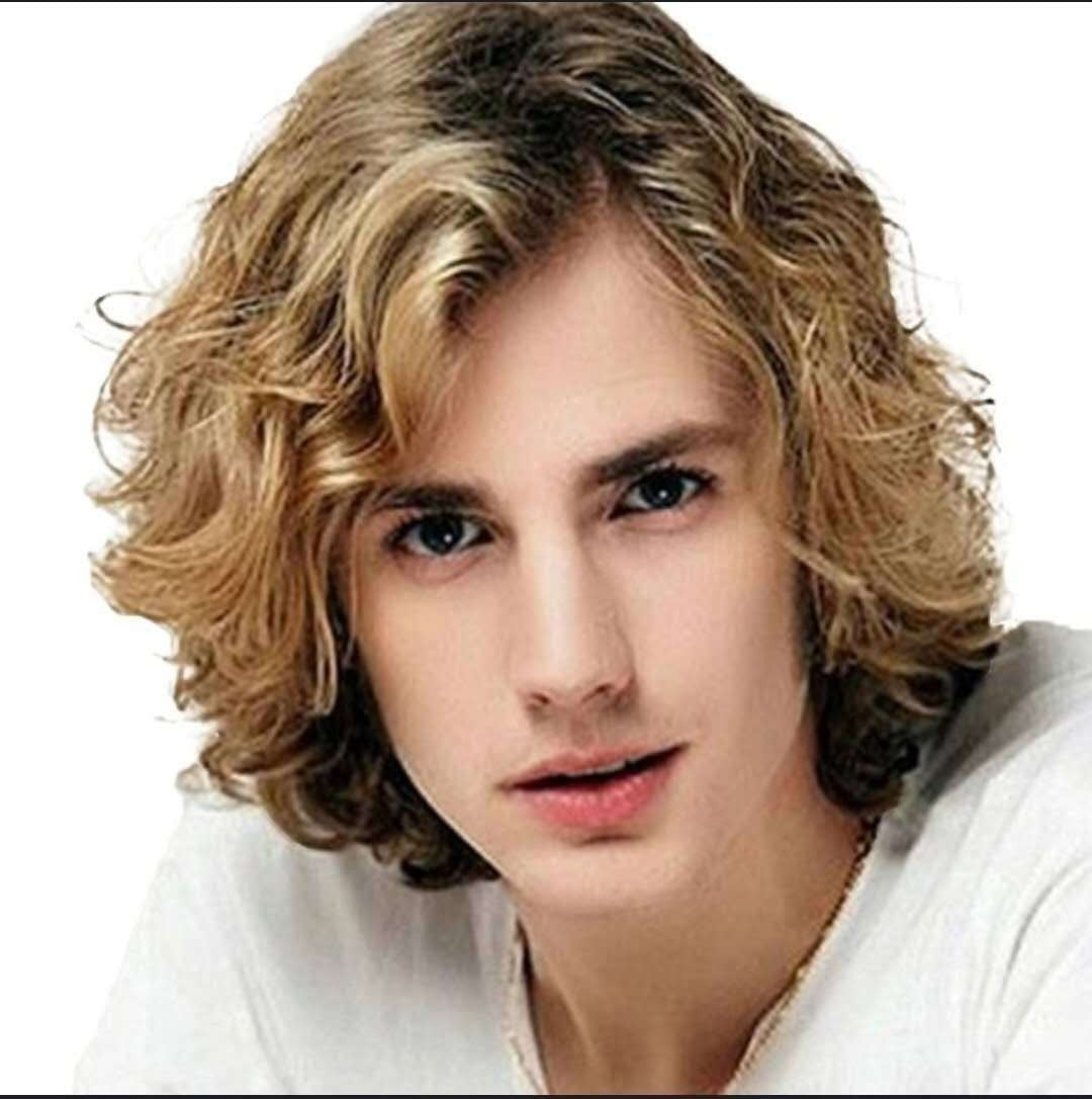 Men's Fashion Short Hair Mid-length Back Head Cos Wig