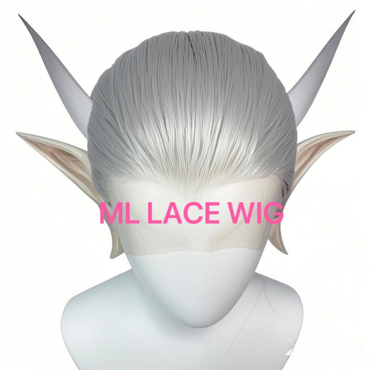 Front Lace Head Cover Ao Sier Brown Three Pointed Beauty Long Straight Wig