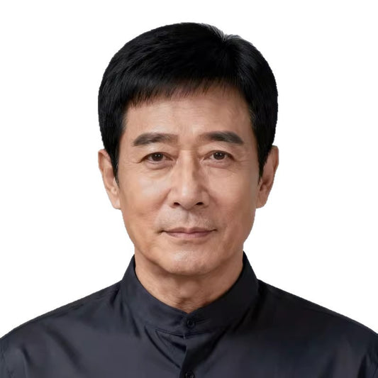 Men's Short Hair Full Real Head Cover Men's Wig