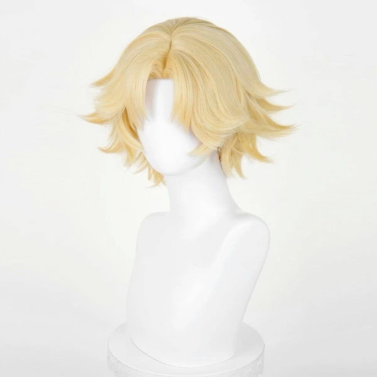 Egg Puff Party Double Ponytail Linkage Simulation Cos Wig