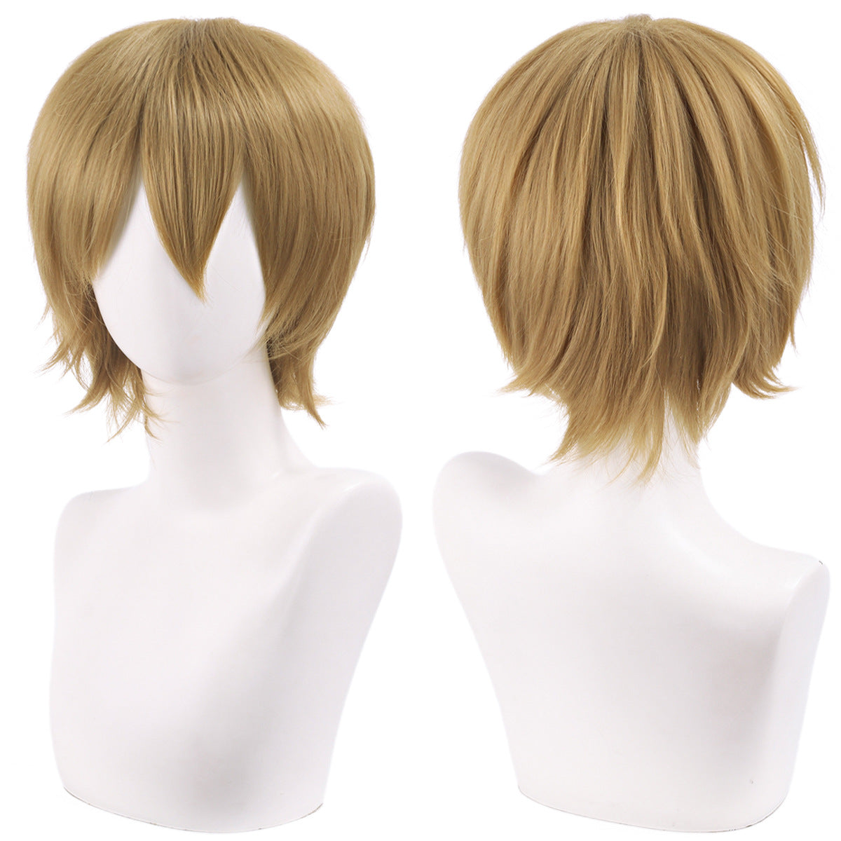Men's Main Less Short Hair Color Universal Cos Wig