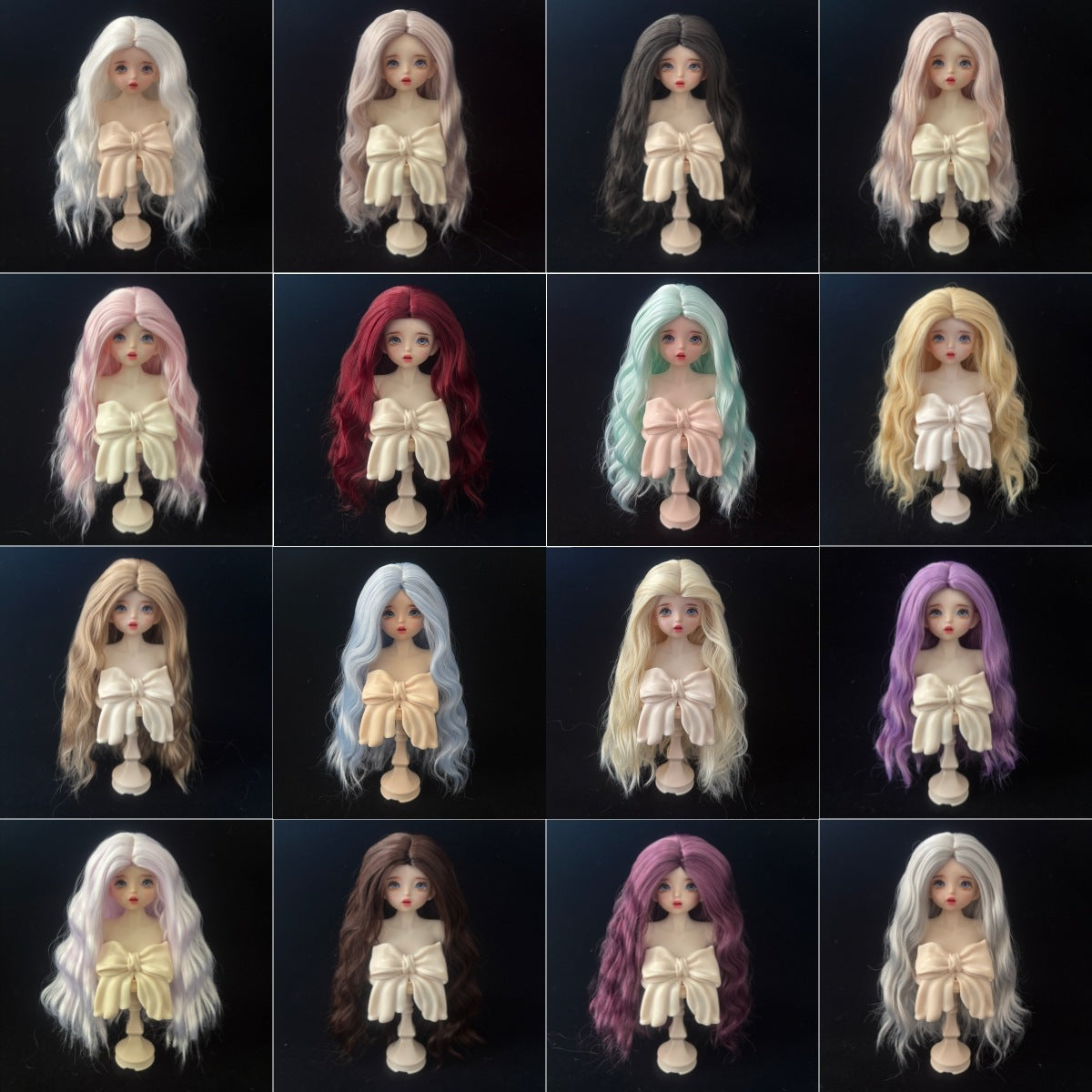 Ye Doll For Changing Hair Small Cos Wig
