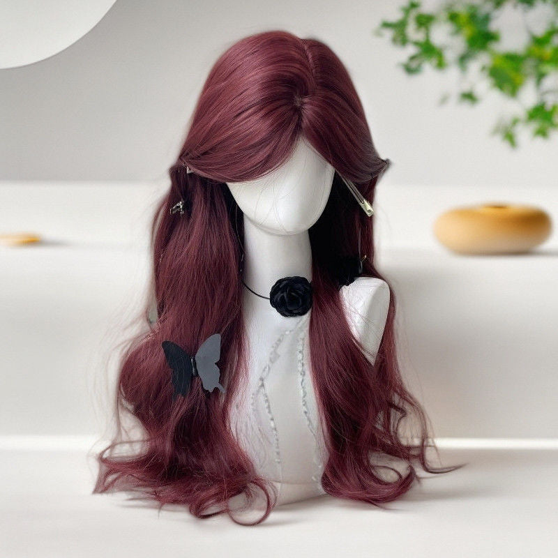 Big Wave Curly Hair Daily Natural Can Be Tied Wig Long Curls