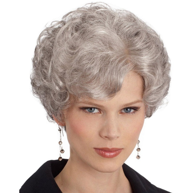 Classy Comfortable New Glamorous Women's Blonde Wig Short Curly Hair
