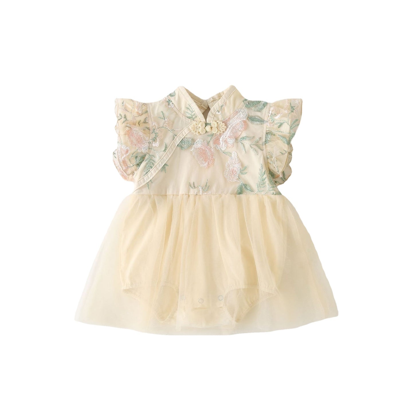 Children's Dress Autumn Jumpsuit Chinese Style Han Costume Skirt Jumpsuit, Climbing Suit