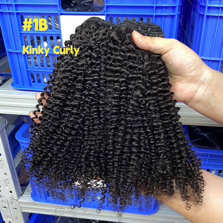 Real Human Hair Extension Bone Straight Wig
