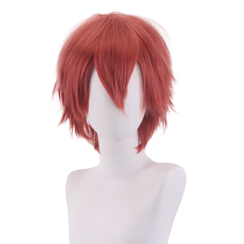 Men's Main Less Short Hair Color Universal Cos Wig