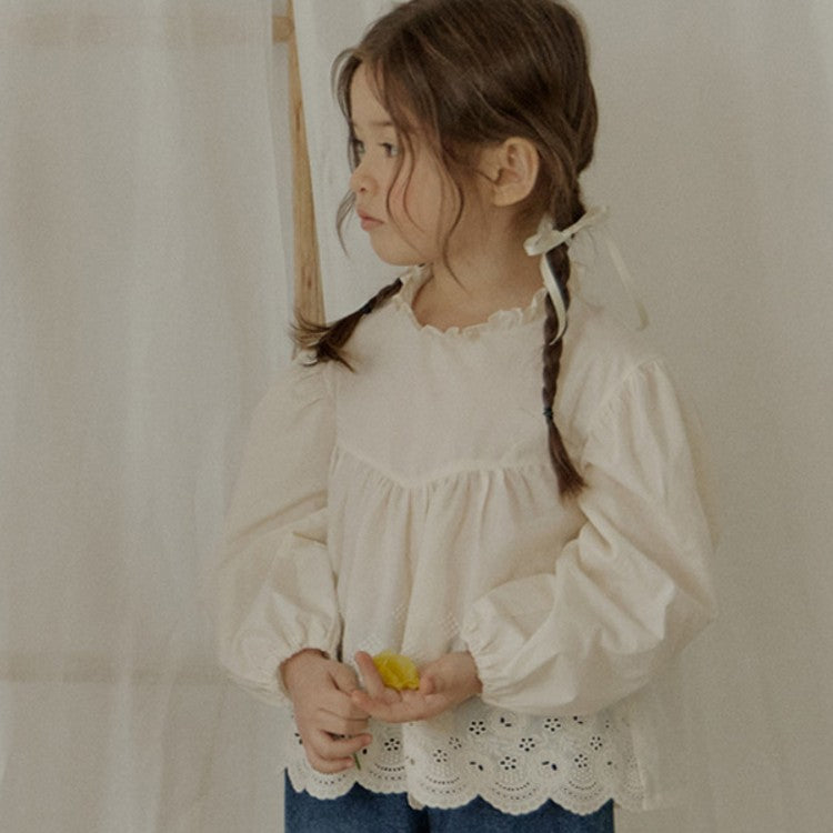 Strawberry Shan Lady Lace Doll Type Children's Shirt