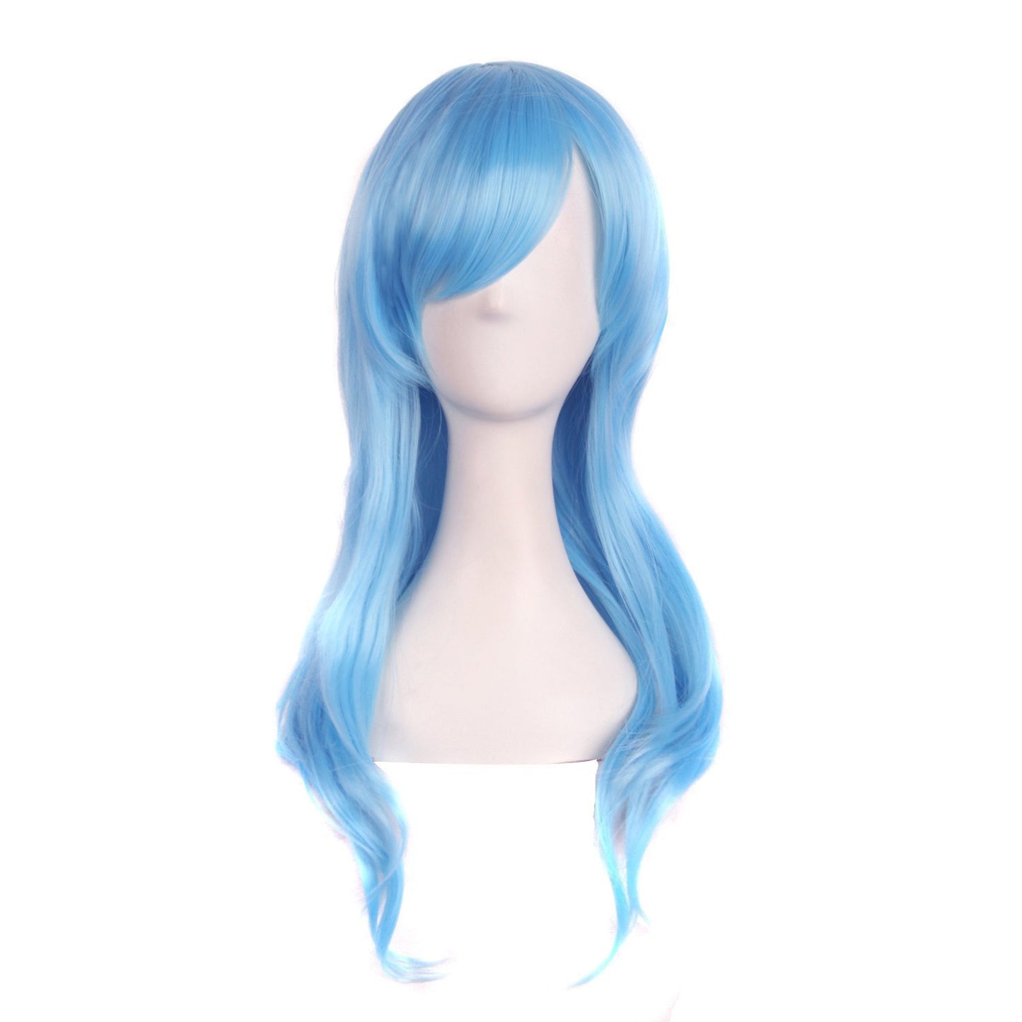 Colorful Long Curly Hair Anime Mermaid Cos Wig