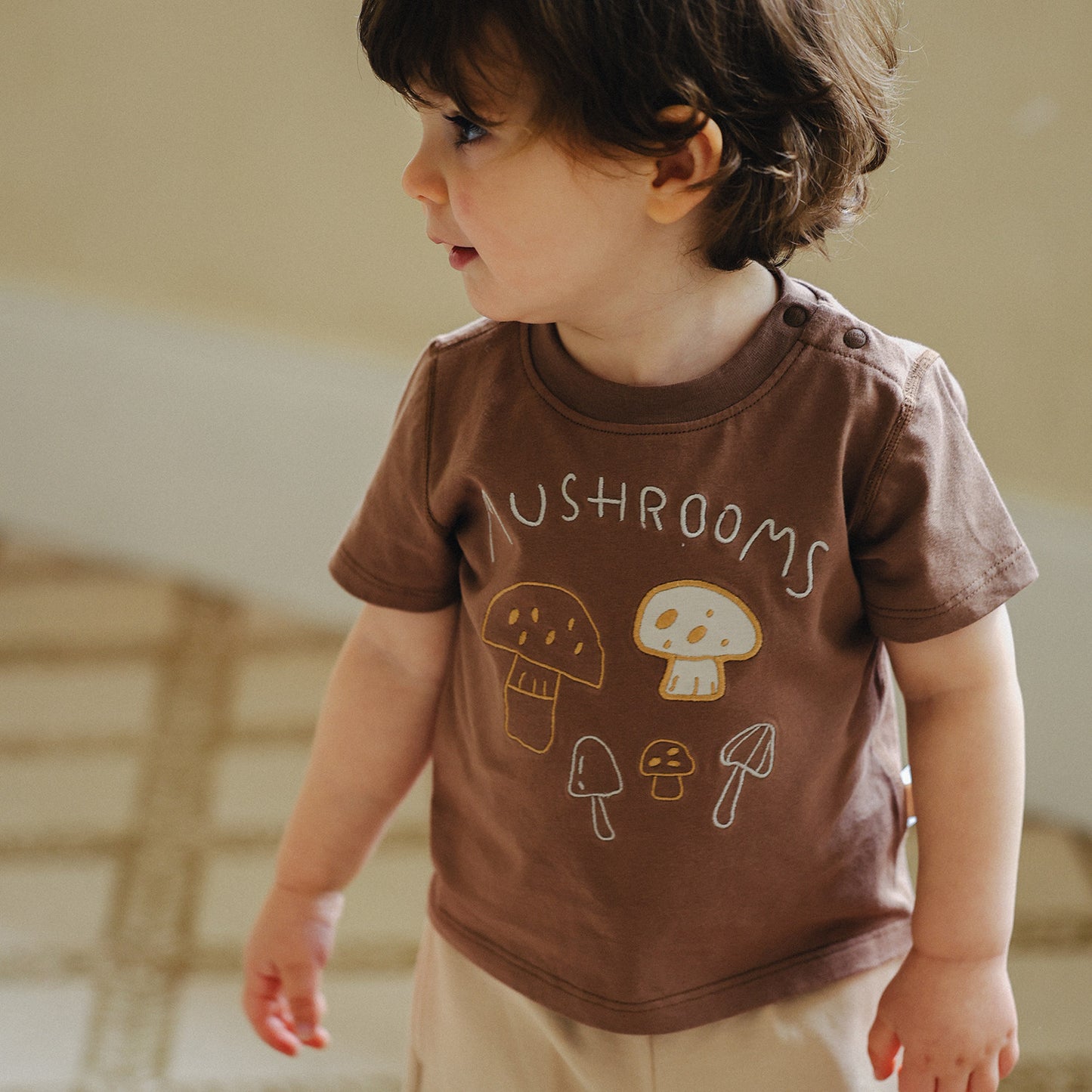 Children's Boy's Short-sleeved Clothing Embroidery Top Summer Dress Half Children's T-shirt