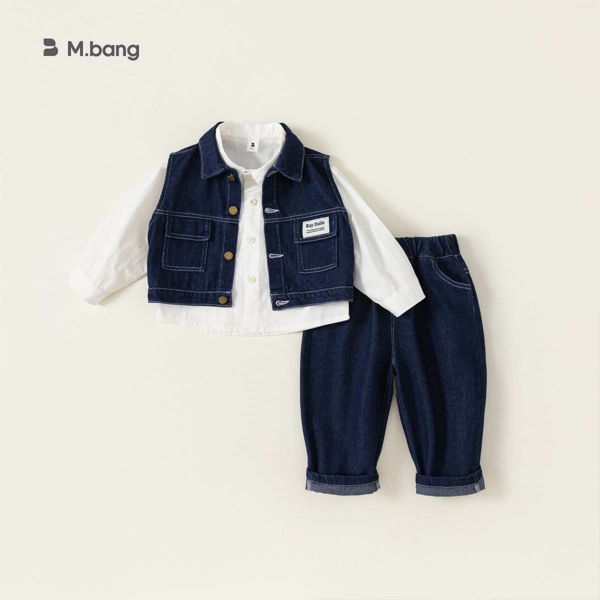 Three-piece Collection Korean Style Clothes Boys Children's Suit