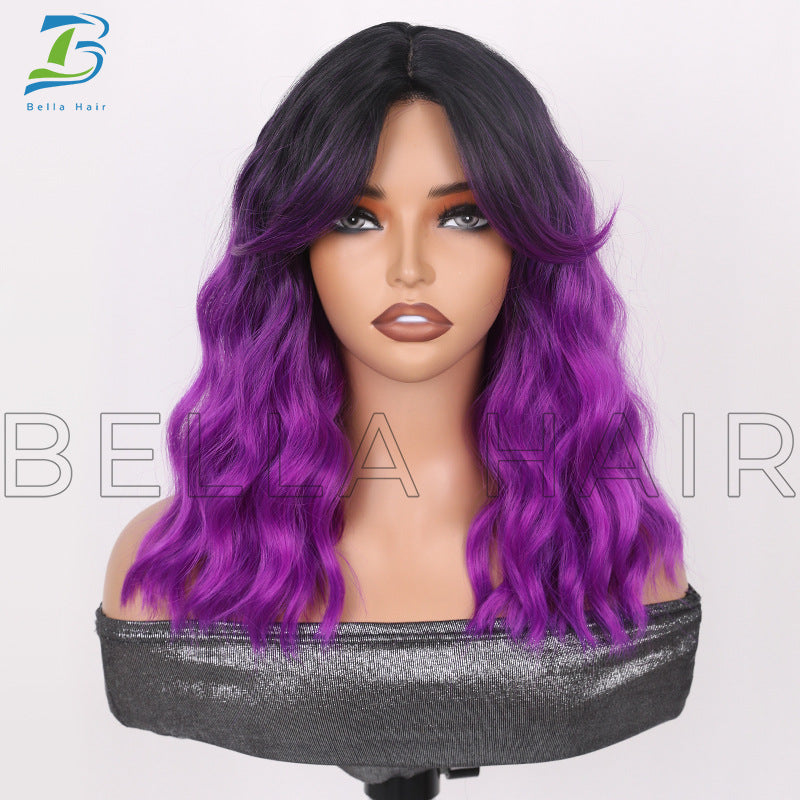 Female Bangs Wave Head Fashion Cover Wig Short Curly Hair