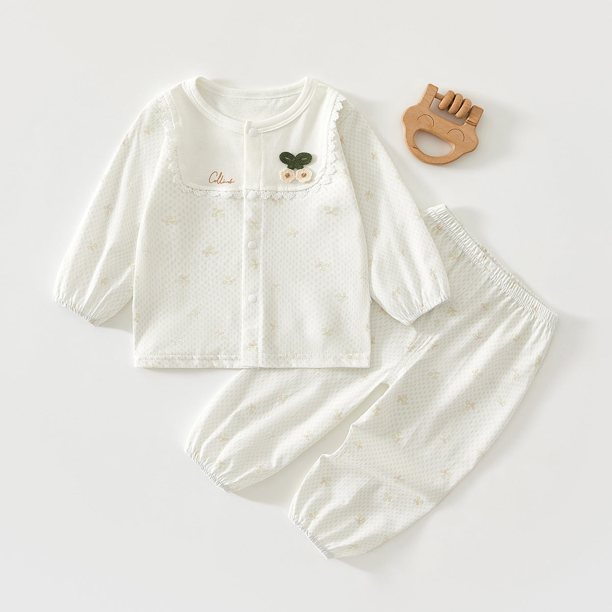 Summer Class January Infant Air Conditioning Split Thin Jumpsuit, Climbing Suit