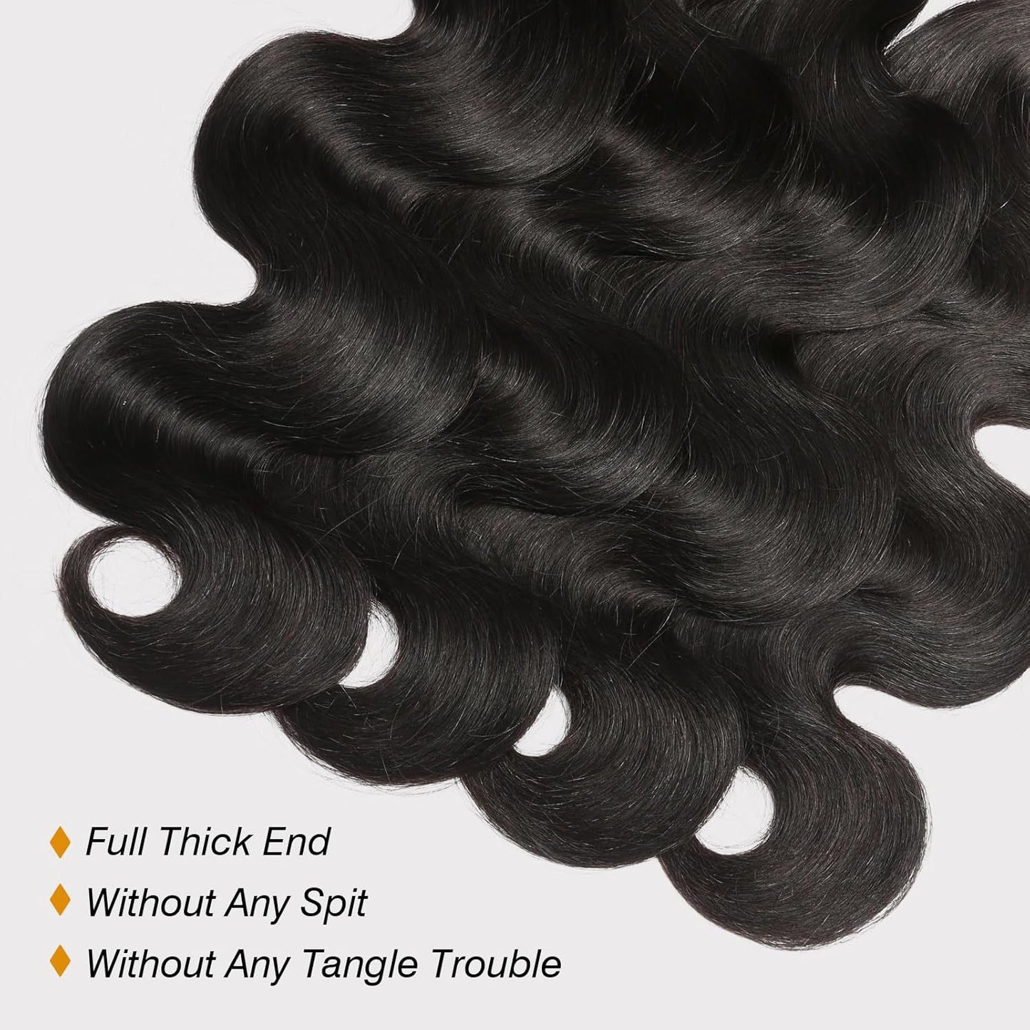Trendy Beautiful Unique Durable Human Extension Real Hair Wig
