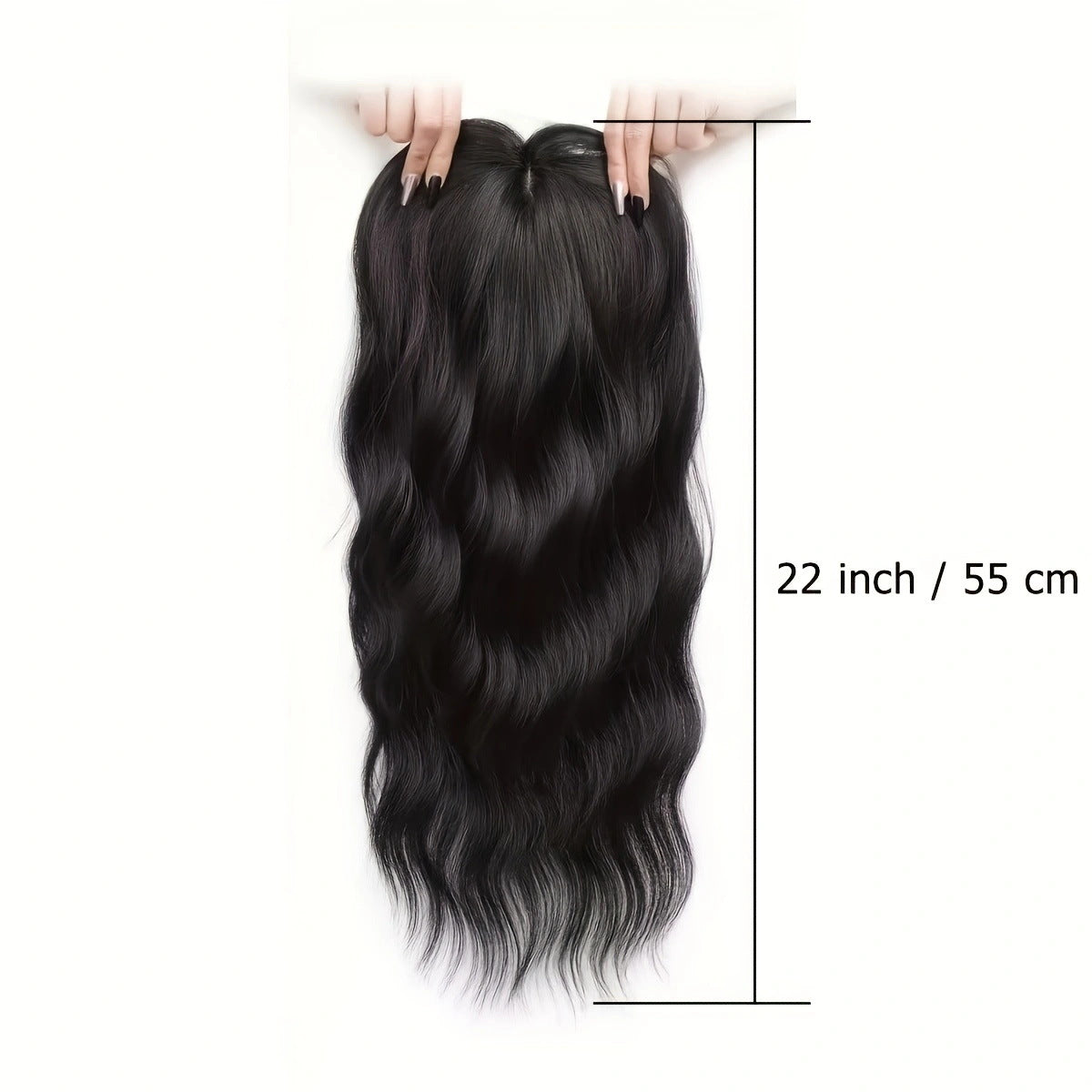 Women's Synthetic Clip-on Hair Piece For Thinning Wig