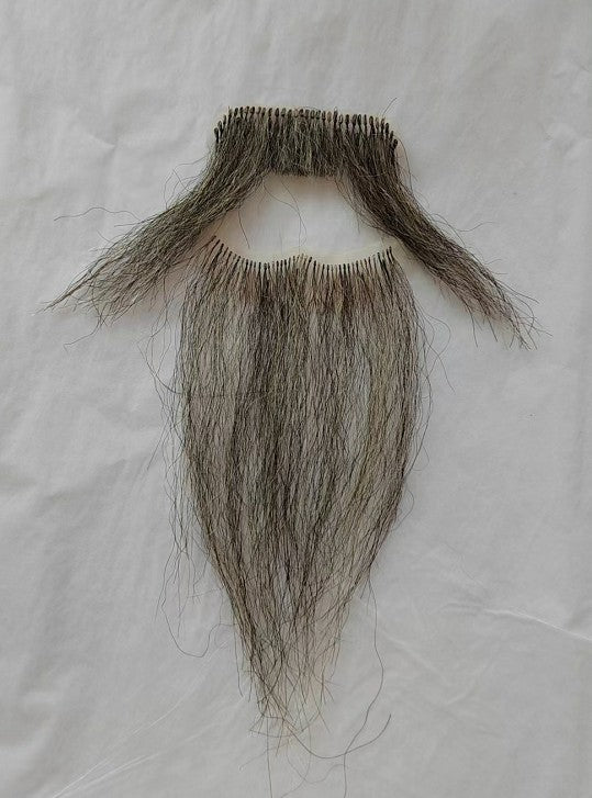 Hu Drama Qu Old Man Li Bai Grandpa Performance Abroad Men's Wig