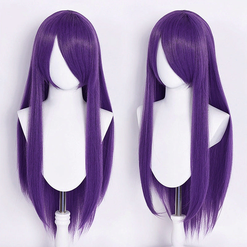 Universal Hair Cm Rose Net Color Woolen Long Straight Wig