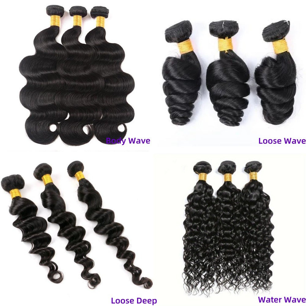 Graceful Classic Cool Attractive Human Extension Real Hair Wig