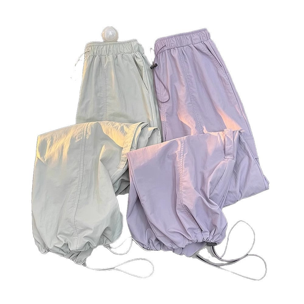 Children's Overalls Summer Korean Casual Sports Little Western Style Children's Pants
