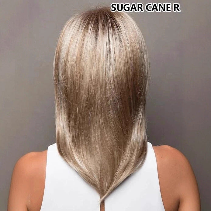 Slouchy Female Split Rose Net Fiber Wig Short Straight Hair