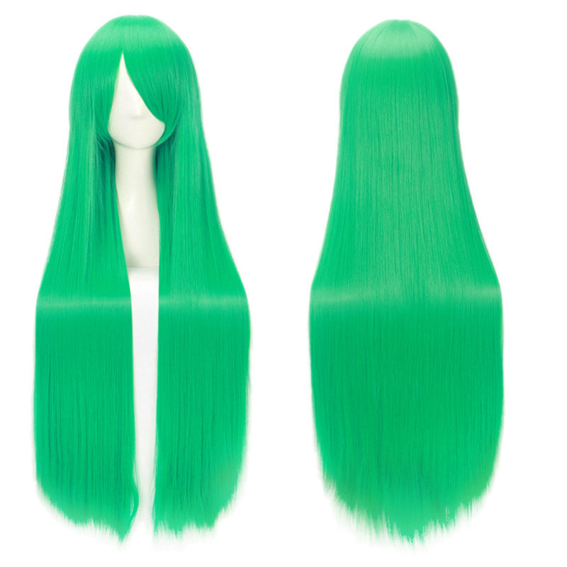Classic Universal Color Hair Anime Fiber Long Straight Wig