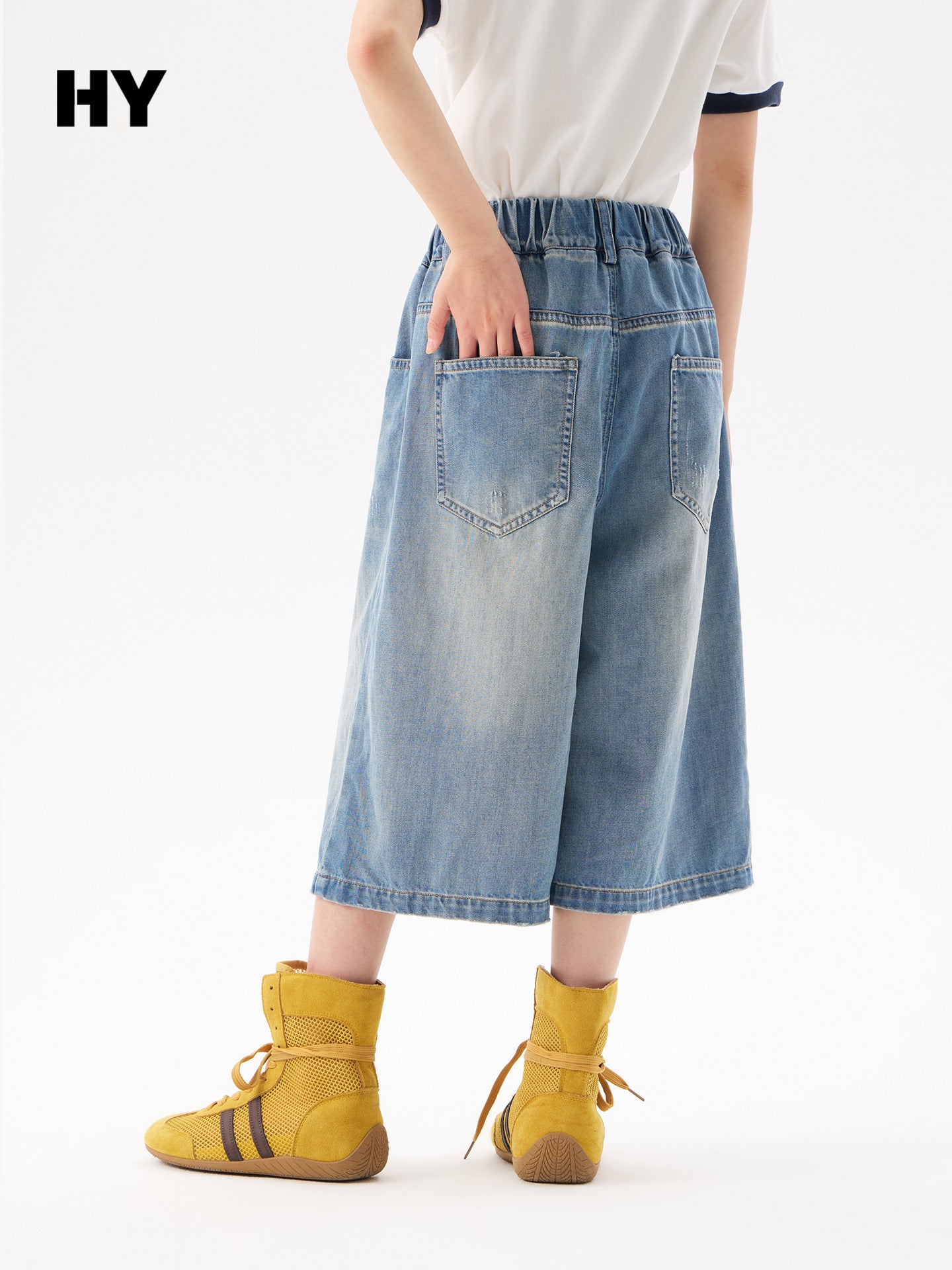 Children's Clothing Cropped Jeans Summer Korean Style Children's Pants