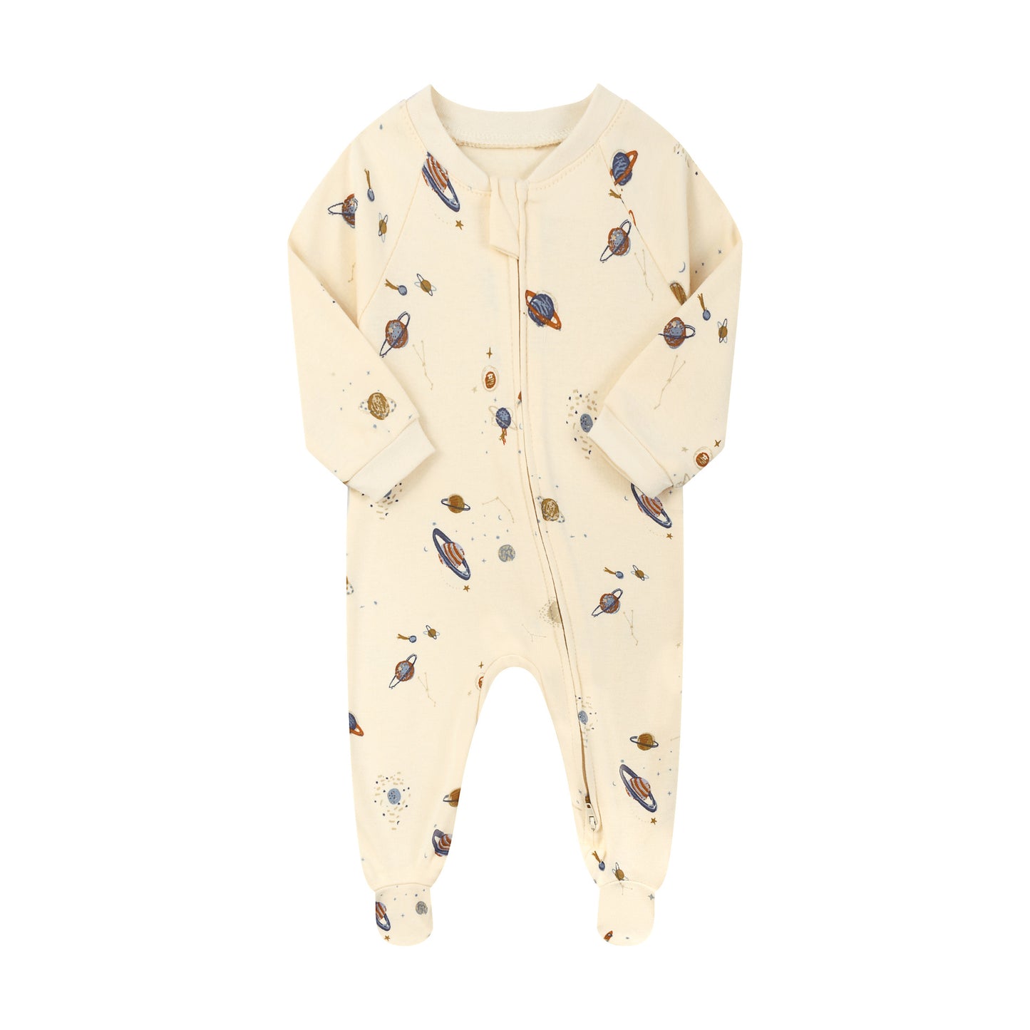 Born Class Jumpsuit Cotton Two-way Zipper Boy Rompers Jumpsuit, Climbing Suit