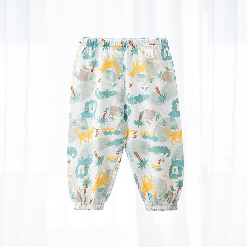 For Babies Summer Thin Boy Anti Children's Pants
