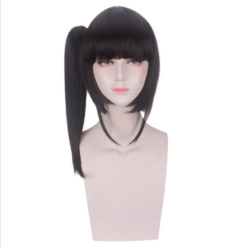 Cardamom No Chestnut Flower Fall Hu Anime Split Grip Small Cos Wig