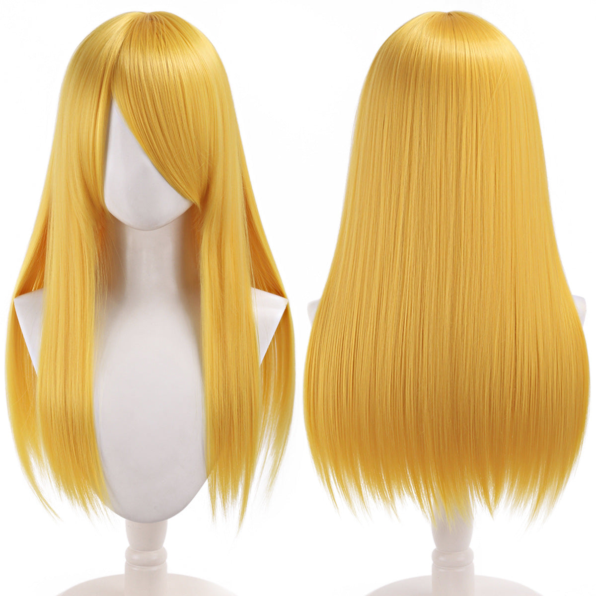 Lord Anime Fiber Rose Color Thickened Long Straight Hair Cos Wig