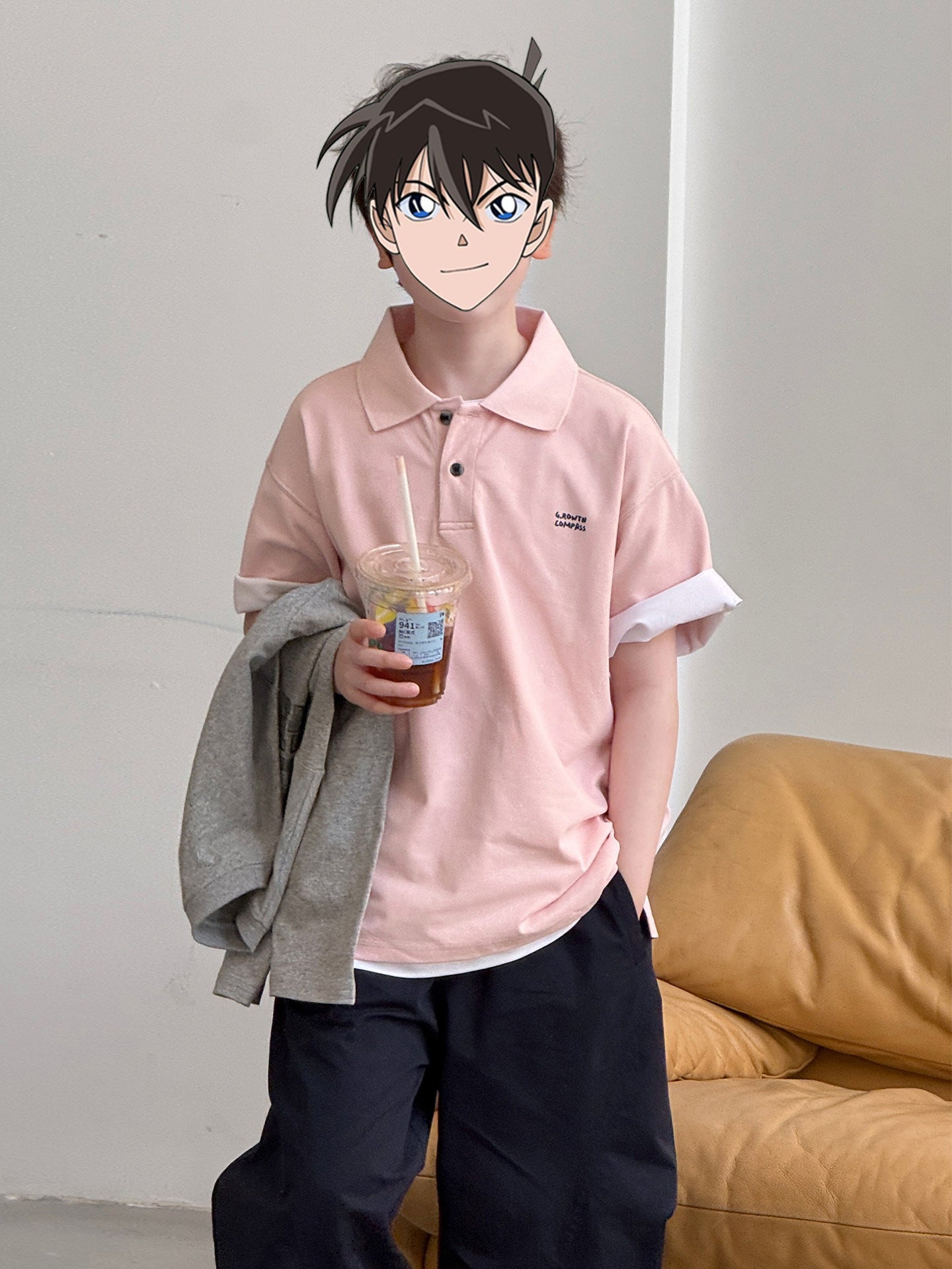 Children's Comfortable Clothing Shirt Spring Boy's Short-sleeved Children's T-shirt
