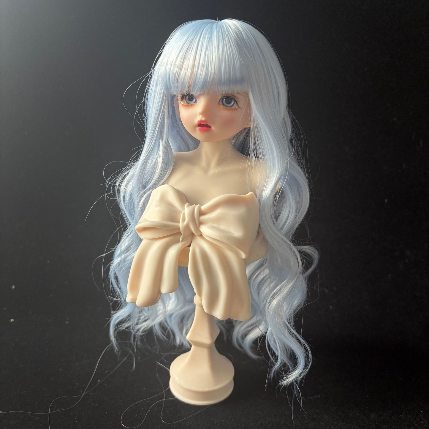 With Bangs Multicolor Small Curls Dress Up Cos Wig