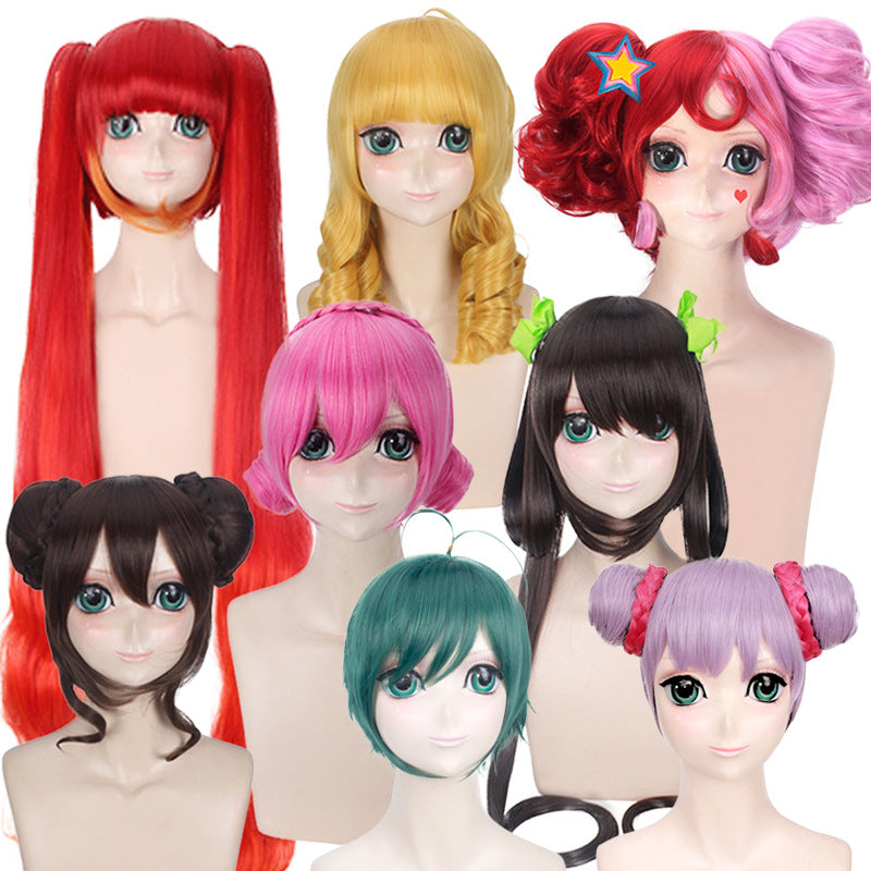 Elegant Glamorous King Game Glory Sun Cos Wig