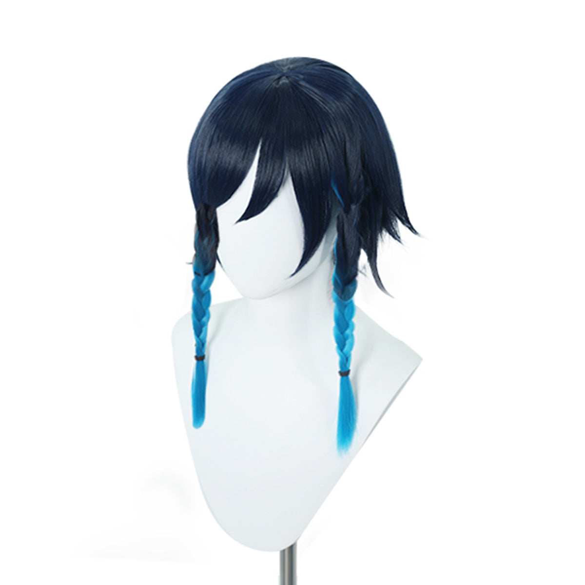 Original God Wendi Anime Blue Black Gradient Cos Wig