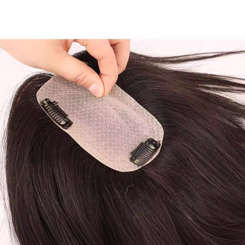 Women's Hairpiece Head Additional Hair Piece Imitation Delivery Long Straight Wig