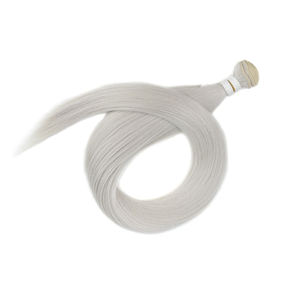 Women's Chemical Fiber African Hair Band Weft Long Straight Wig