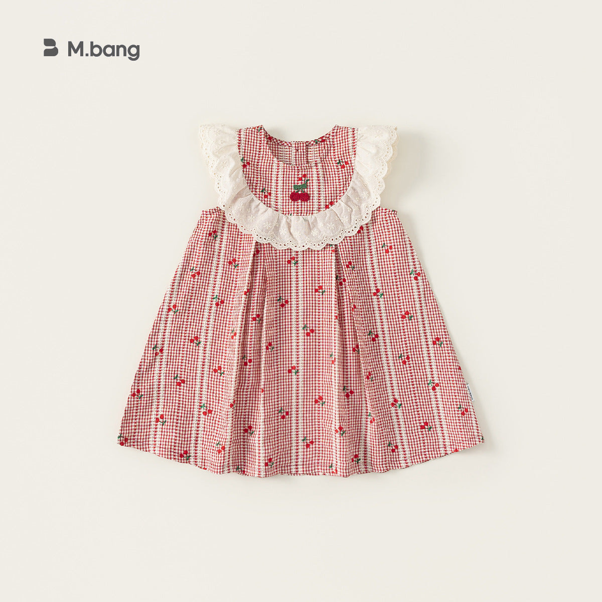 Children's Woven Clothing Female Skirt Stitching Lace Sweet Summer Children's Dress