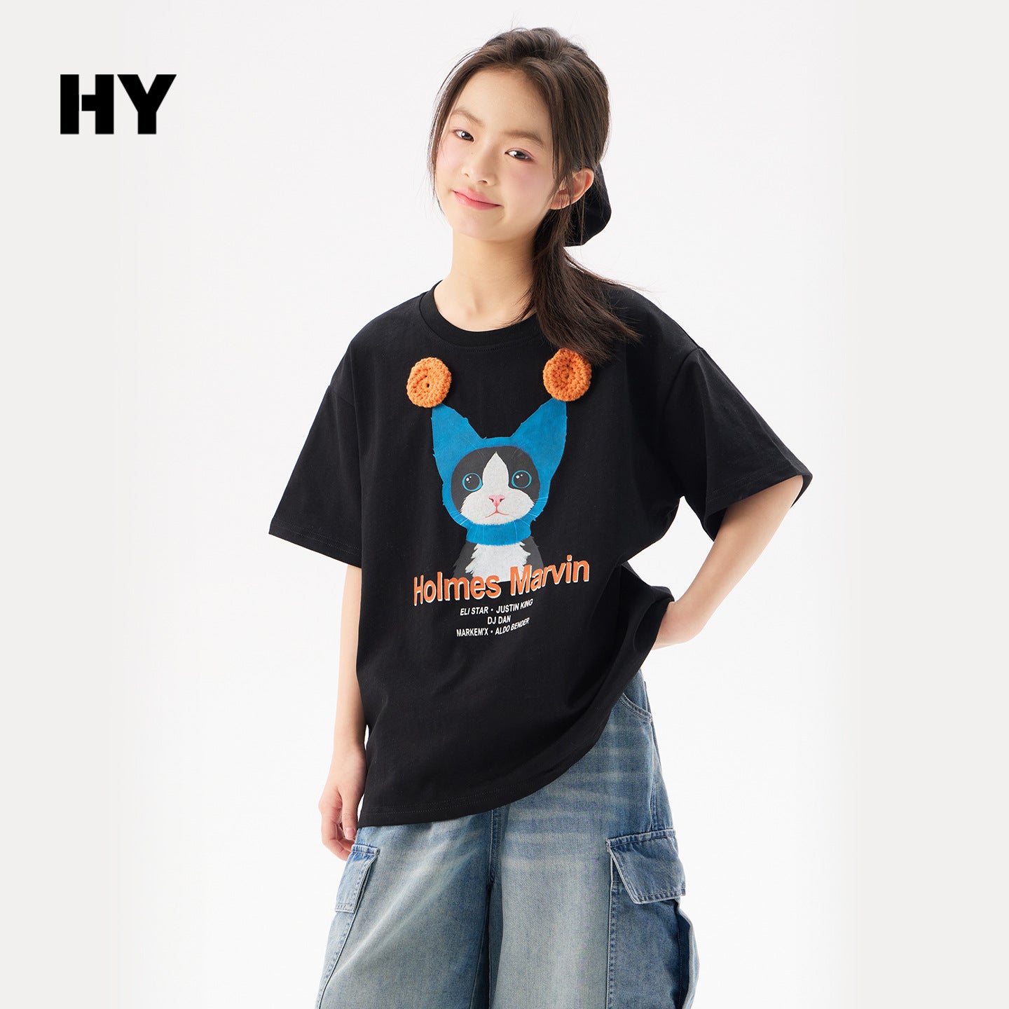 Children's Clothing Short-sleeved Summer Middle Big Clothes Shirt Pure Cotton Half-sleeved Children's T-shirt