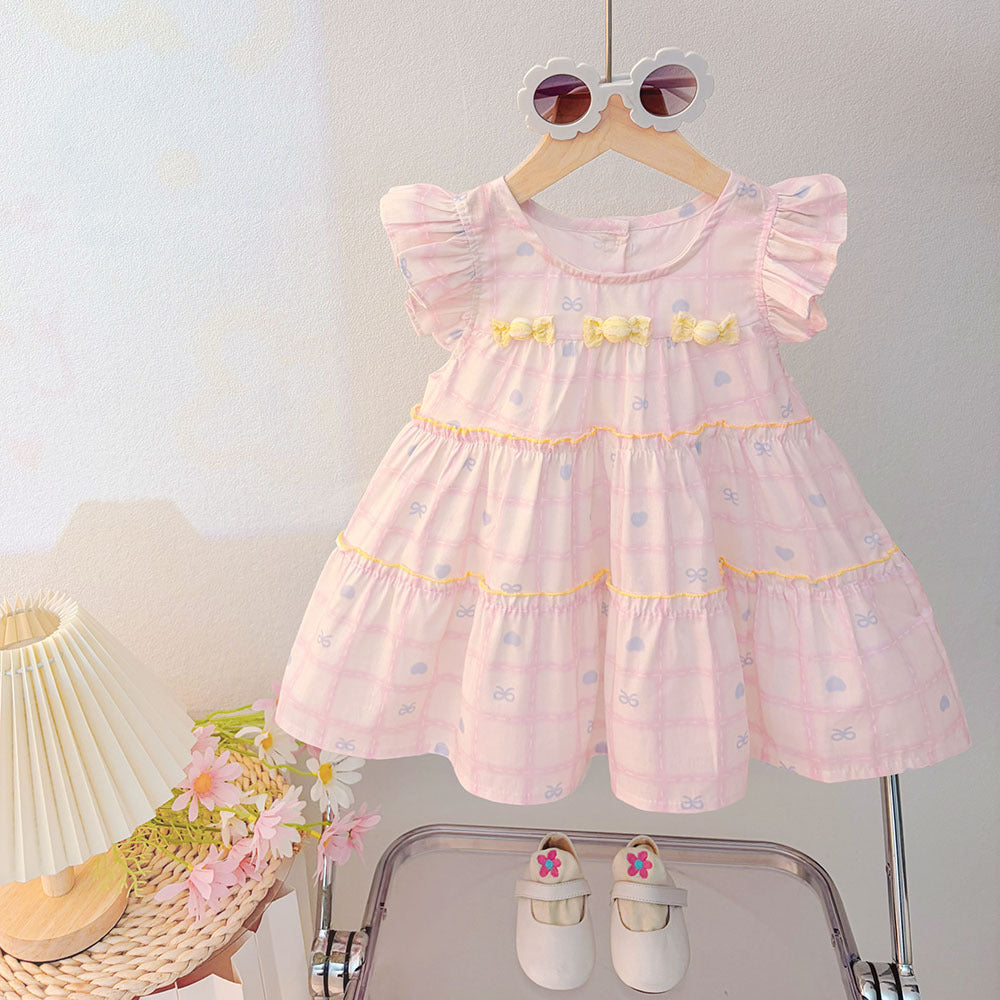 Children's Sweet Princess Summer Cute Fashion Live Children's Dress