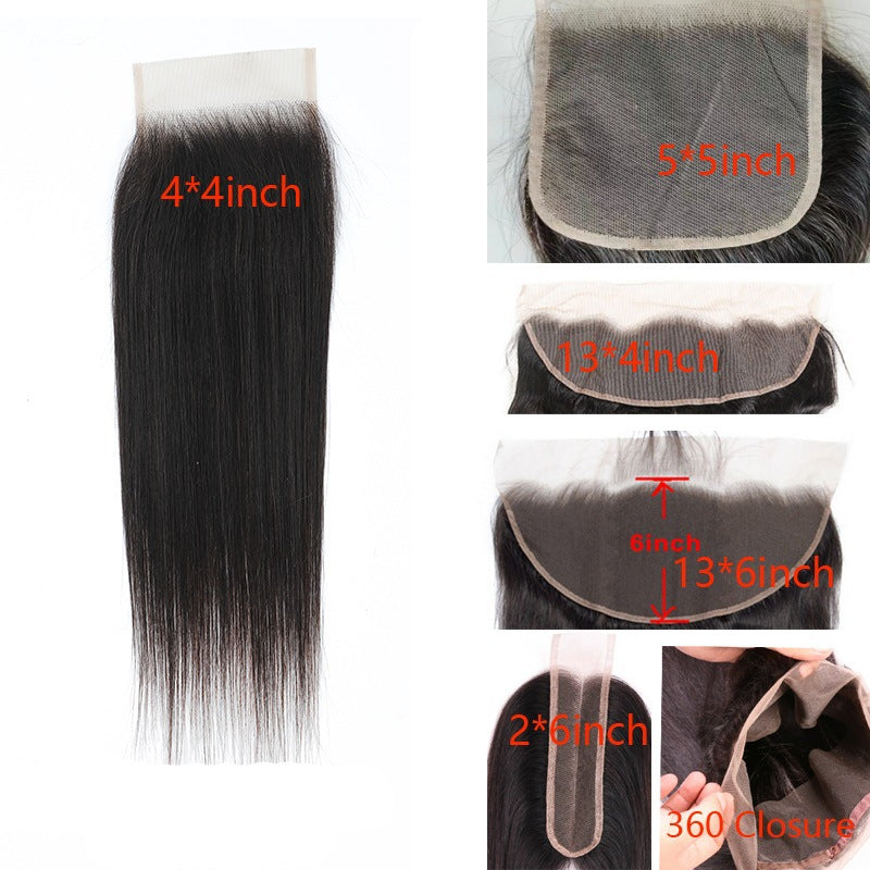 Real Human Hair Smooth Transparent Lace Wig