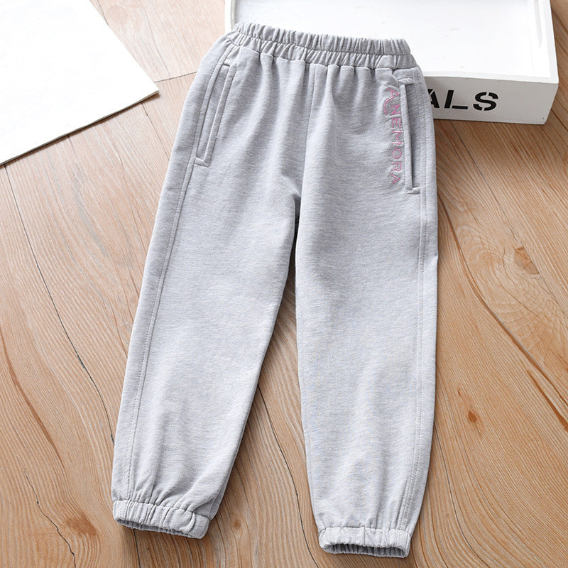 Children's Fashionable Spring Sports Trousers Casual Children's Pants